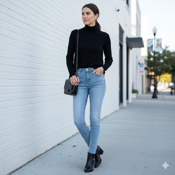 Lucky Brand High Rise Bridgette Skinny Jean Light Wash Zip Fly | Size 8 / 29 - Picture 1 of 12